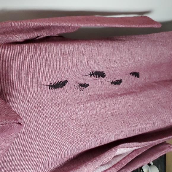 Women's Piña Printed With Eagles And Feathers Hoodie Hippy Poncho Size S - Picture 7 of 15